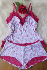 CONJUNTO DE BABY DOLL ESTAMPADO - DONZELA